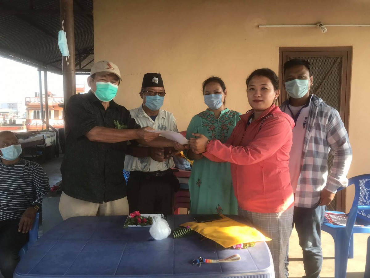 तमु प्ये ल्हु संघ युवा समितिद्वारा आयोजित १० दिने तमु भाषा कक्षा समापन