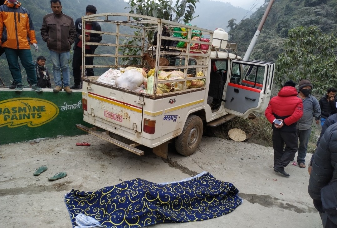 जलबिरेमा बोलेरो जिप दुर्घटना २ जनाको मृत्यु, थप विवरण आउन बाकी