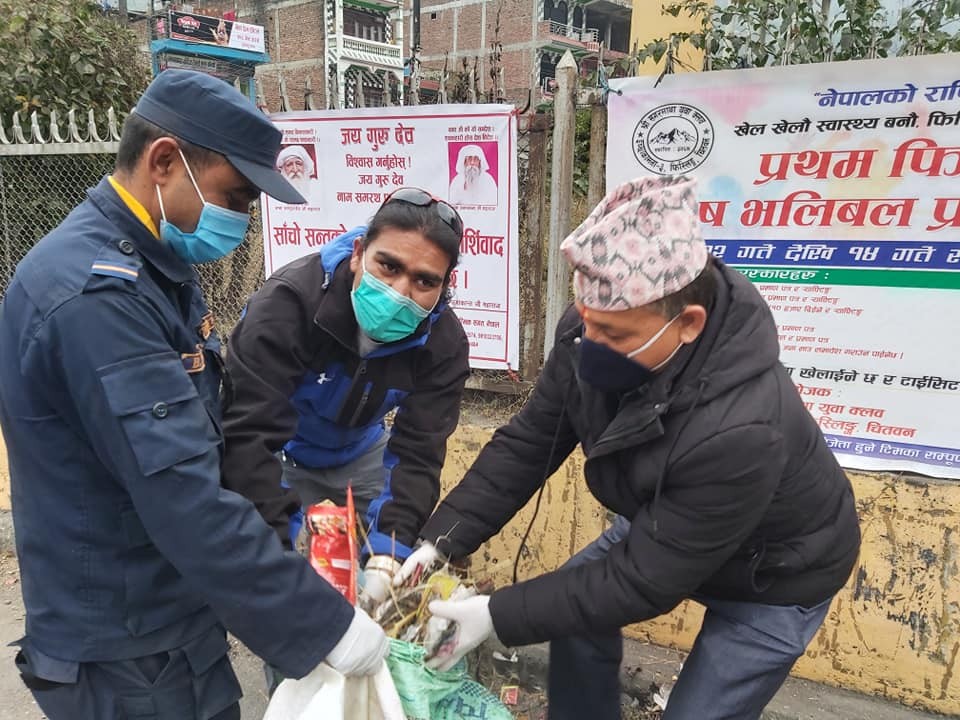 इप्रका मुग्लिनको सक्रियतामा एकाबिहानै बजार सरसफाई 