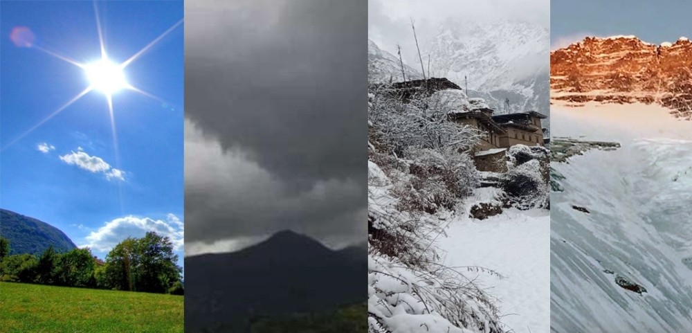 आजको मौसम : तराईमा हुस्सु, हिमालमा हिमपात