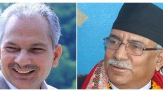 नेकपा अध्यक्ष प्रचण्ड र जसमा संघीय परिषदका अध्यक्ष भट्टराईबीच छलफल 