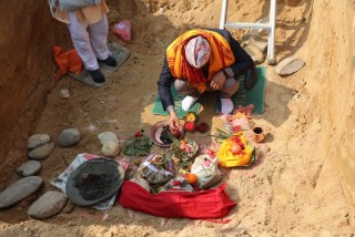 तनहुँको देवघाटमा कर्भड हल बन्ने