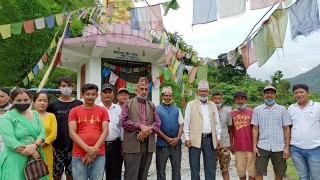 बागमती प्रदेश सांसद घनश्याम दाहालद्वारा इच्छाकामना गाउँपालिकामा निर्माणधिन आयोजनाहरुको अनुगमन