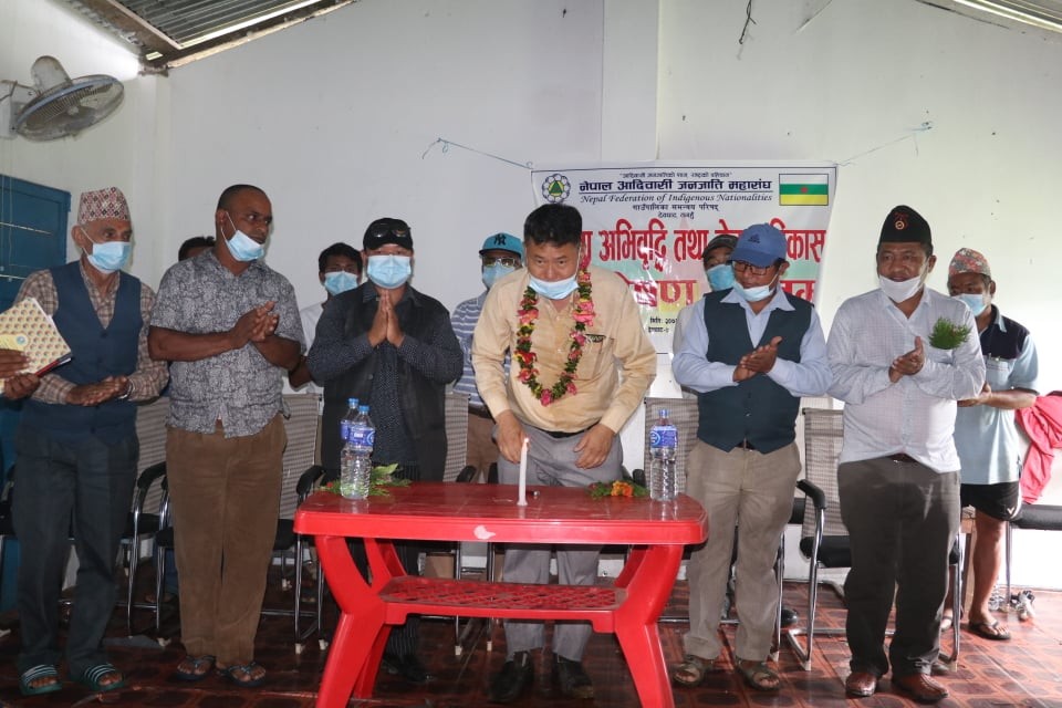 देवघाटमा क्षमता अभिवृद्धि तथा नेतृत्व विकास उद्घोषण तालिम सुरु