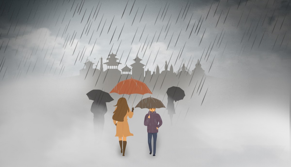 आज बागमती सहित ३ प्रदेशमा मेघ गर्जन र चट्याङ्गसहित भीषण बर्षाको सम्भवाना