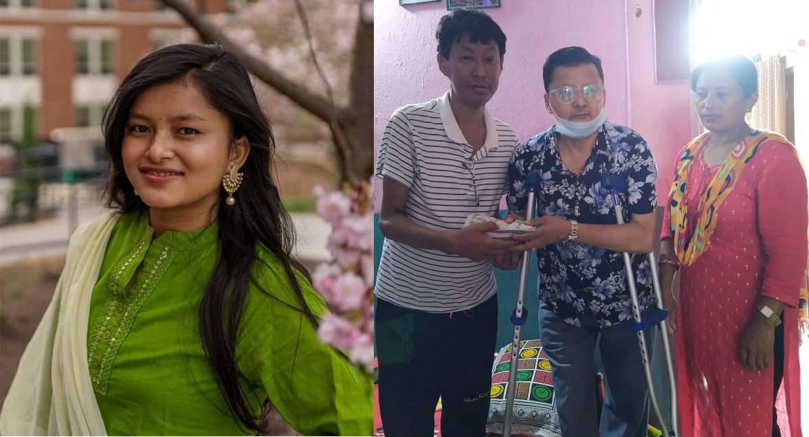 मृगौला पिडित शिक्षक बुद्धि थापाको उपचारका लागि आँबुखैरेनी स्थित मस्र्याङदी बालज्योती माविको पूर्वविद्यार्थी अर्चना श्रेष्ठद्वारा सवा २ लाख सहयोग