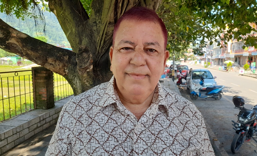 काँग्रेस तनहुँका सभापति रघुनाथ पौडेलले गण्डकी प्रदेशको सभापतिमा पदमा उम्मेद्वारी दिने