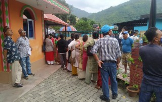 नेपाली कांग्रेस आँबुखैरेनीको अधिवेशनः सभापति र उपसभापतिमा निर्वाचन हुदै, अन्य पदाधिकारीमा सर्वसम्मत