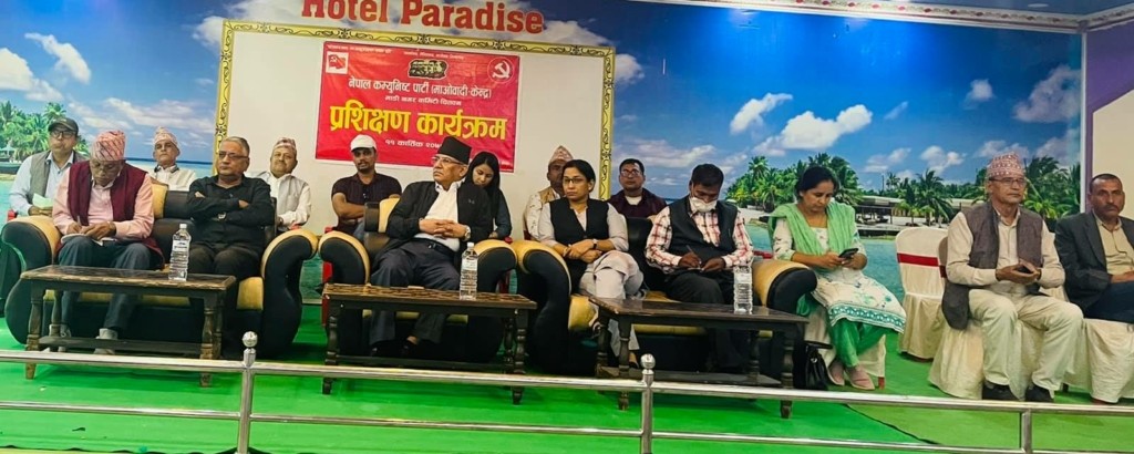 नेपाली कांग्रेससँग सिट तालमेल गर्ने सहमति भैसक्योः माओवादी केन्द्रका अध्यक्ष प्रचण्ड