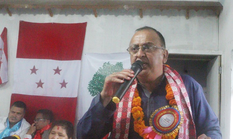 ‘जसले हिन्दुराष्ट्रको मुद्दा बोक्छ, उही कांग्रेस सभापति बन्छ’: कांग्रेस नेता शंकर भण्डारी