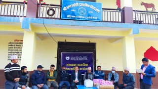नेपाल एसबिआई बैंकद्वारा गोरखा बनौतीको जनज्योती विद्यालयलाई कम्प्युटर र प्रिन्टर सहयोग