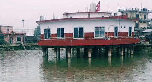 पानीमाथि वडा कार्यालय, बोटिङको आनन्दसँगै सेवा प्रवाह