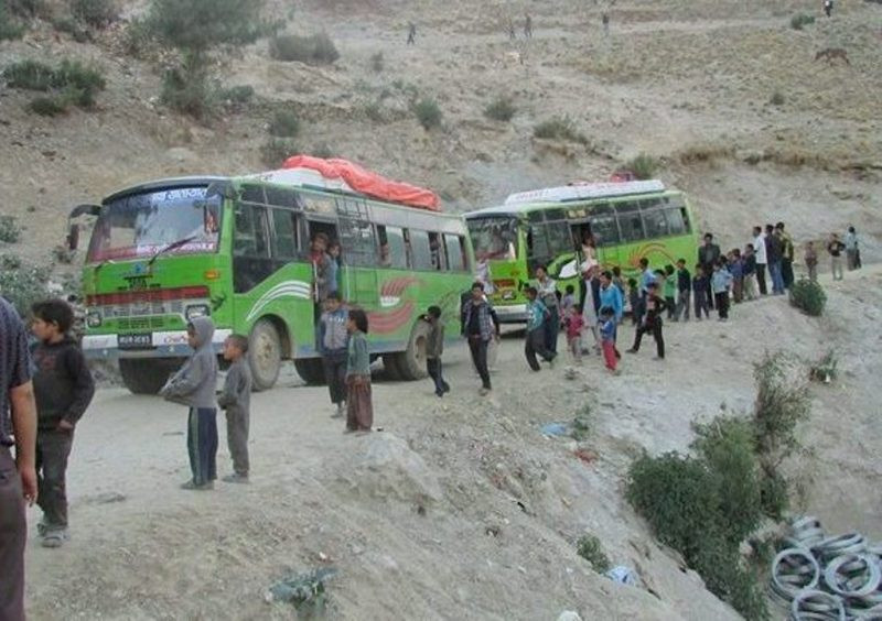 कालापहाडबाट जुम्ला फर्किनेको लर्को
