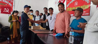 आँबुखैरेनीका युवाहरु माओवादी केन्द्रमा प्रवेश गर्ने क्रम बढ्यो