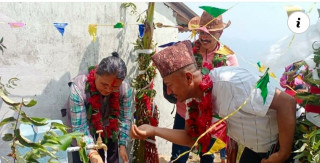 इच्छाकामना गाँउपालिकाको एक घर एक धारा अभियान : मेट्राङका ५८ घरधुरीमा धारा