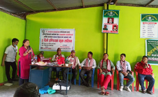 इच्छाकामना गाउँपालिकाको सहयोगमा मुग्लिनमा संचालित ३ दिने कुक तालिम समापन