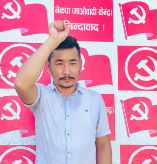 इच्छाकामना ३ को वडाध्यक्ष माओवादी केन्द्रका २४ वर्षीय युवा विद्यार्थी नेता पवन गुरुङको पनि दावी