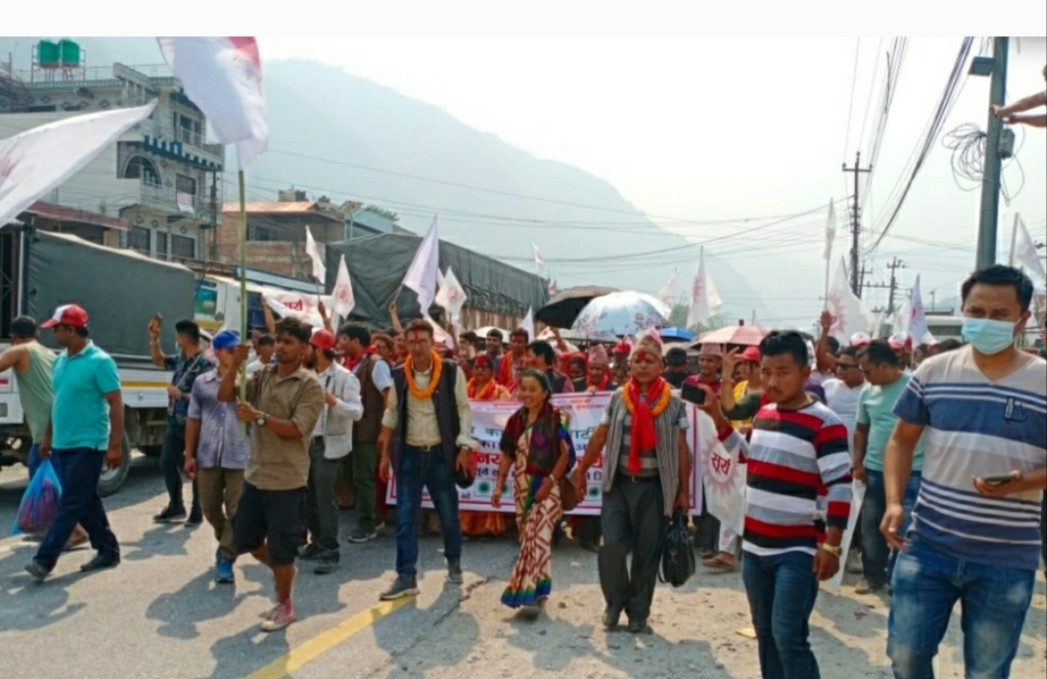 इच्छाकामनामा एमालेका अध्यक्ष उपाध्यक्ष लगायत सबै उम्मेद्वारले उम्मेद्वारी दर्ता गरे