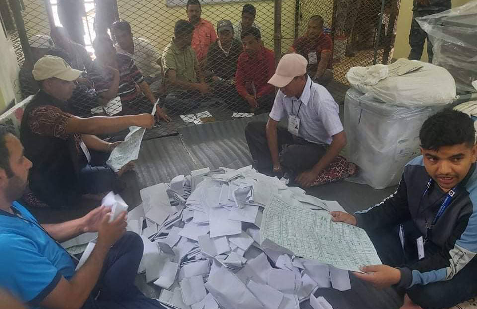 गोरखाको गण्डकी गाउँपालिकामा मतगणना सुरु, केहि बेरपछि नतिजा आउन सुरु हुने