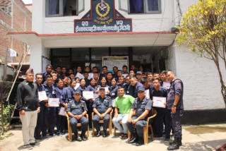 इप्रका आँबुखैरेनीद्वारा म्यादी प्रहरी बिदाई