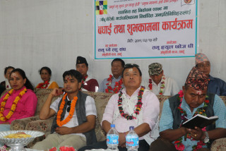 आँबुखैरेनीका गुरुङ समुदायले ग¥यो नवनिर्वाचित जनप्रतिनिधीहरुलाई बधाई ज्ञापन