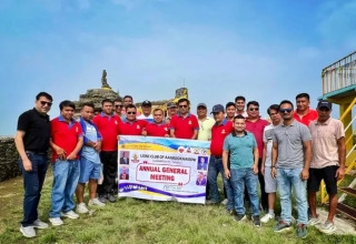 लायन्स क्लव अफ आँबुखैरेनीको अध्यक्षमा दिपक गुरुङ चयन