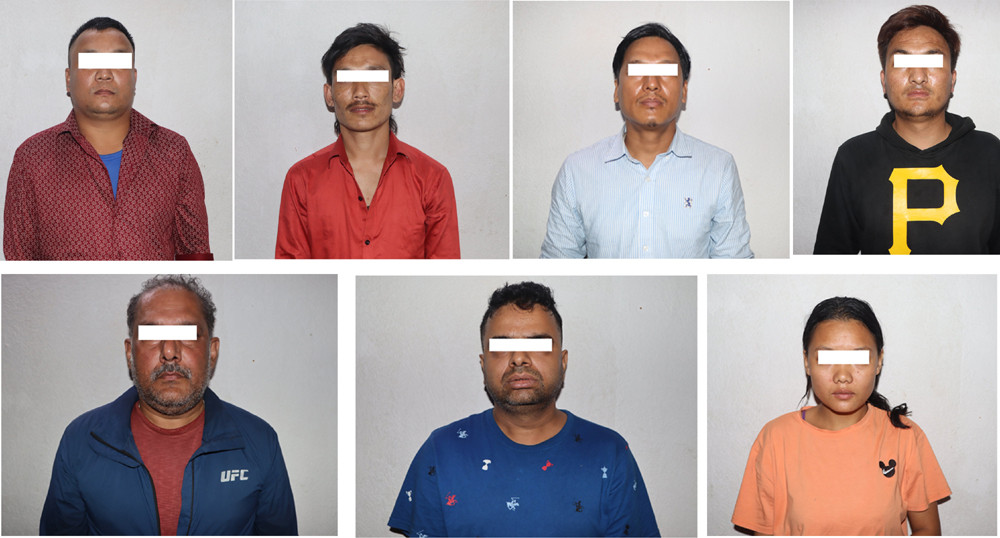 कपडामा लुकाएर दुबईदेखि काठमाडौंमा सुन तस्करी, ७ जना पक्राउ