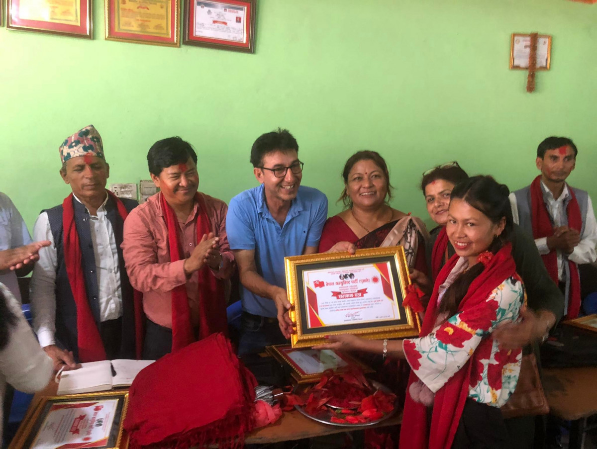 पार्टीबाट निर्वाचित जनप्रतिनिधिलाई नेकपा एमाले इच्छाकामनाको बधाई र शुभकामना