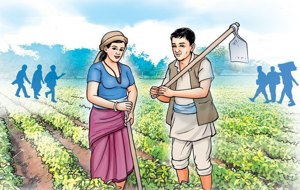 करिव पाँच प्रतिशत जनसङ्ख्या कृषि पेशाबाट विस्थापित 