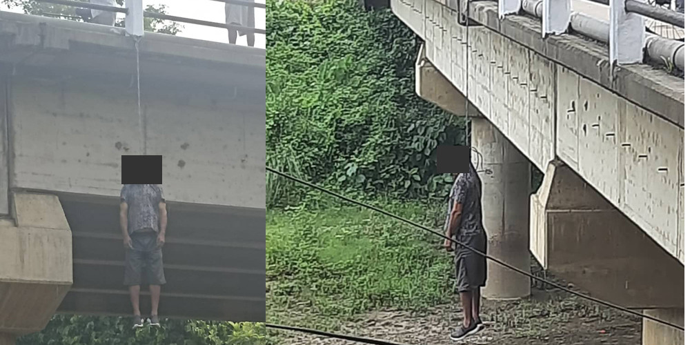 रत्ननगरको बेल्सीपुलमा झुन्डिएको अवस्थामा एक पुरुष मृत फेला