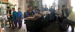 इच्छाकामनामाका स्वास्थ्य संस्थाहरुमा अध्यक्ष दान बहादुर गुरुङको छड्के अनुगमन, कतिपयमा भेटिएन स्वास्थ्यकर्मी