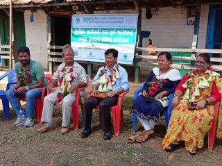 इच्छाकामनाको तोक्दाङ गाउँ सुरक्षित खानेपानीयुक्त र पूर्ण सरसफाई उन्मुख गाउँ घोषणा