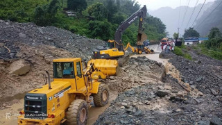 नारायणगढ–मुग्लिन सडकखण्डमा सधैं पहिरोको सास्ती