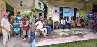 इच्छाकामना गाउँपालिकाद्वारा अपाङ्गता भएका व्यक्तिहरुलाई सहायता सामाग्री वितरण