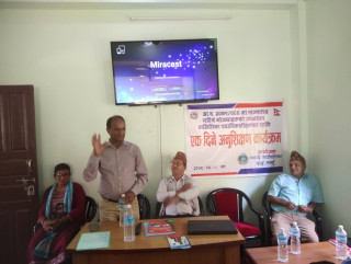 तनहुँ म्याग्दे गाउँपालिकाका सातै वडामा उपभोक्ता समितीको लागी अनुशिक्षण कार्यक्रम सम्पन्न