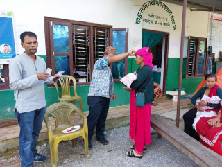 तनहुँको म्याग्देमा सुत्केरीसँग अध्यक्ष कार्यक्रम अन्र्तगत २१ जनालाई पोषण भत्ता वितरण