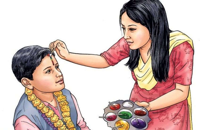 तिहारको अन्तिम दिन आज भाइटीका, उत्तम साइत बिहान ११ः३७ बजे