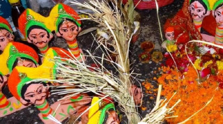 भाईबहिनीको सम्बन्ध दर्शाउने सामा चकेवा पर्व मनाउने क्रम कम हुँदै 