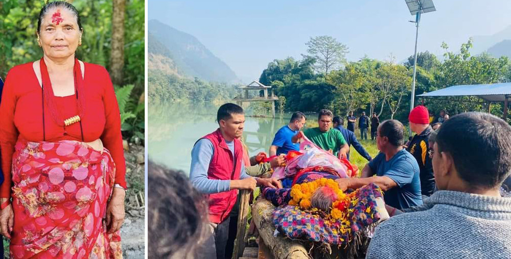 नेपाली काँग्रेस आँबुखैरेनीका सभापति विष्णु पन्तलाई मातृशोक