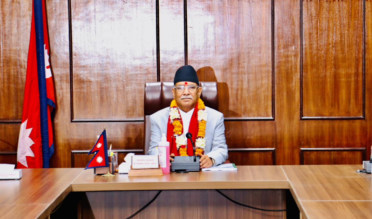 प्रधानमन्त्री प्रचण्डले पुस २६ गते विश्वासको मत लिने