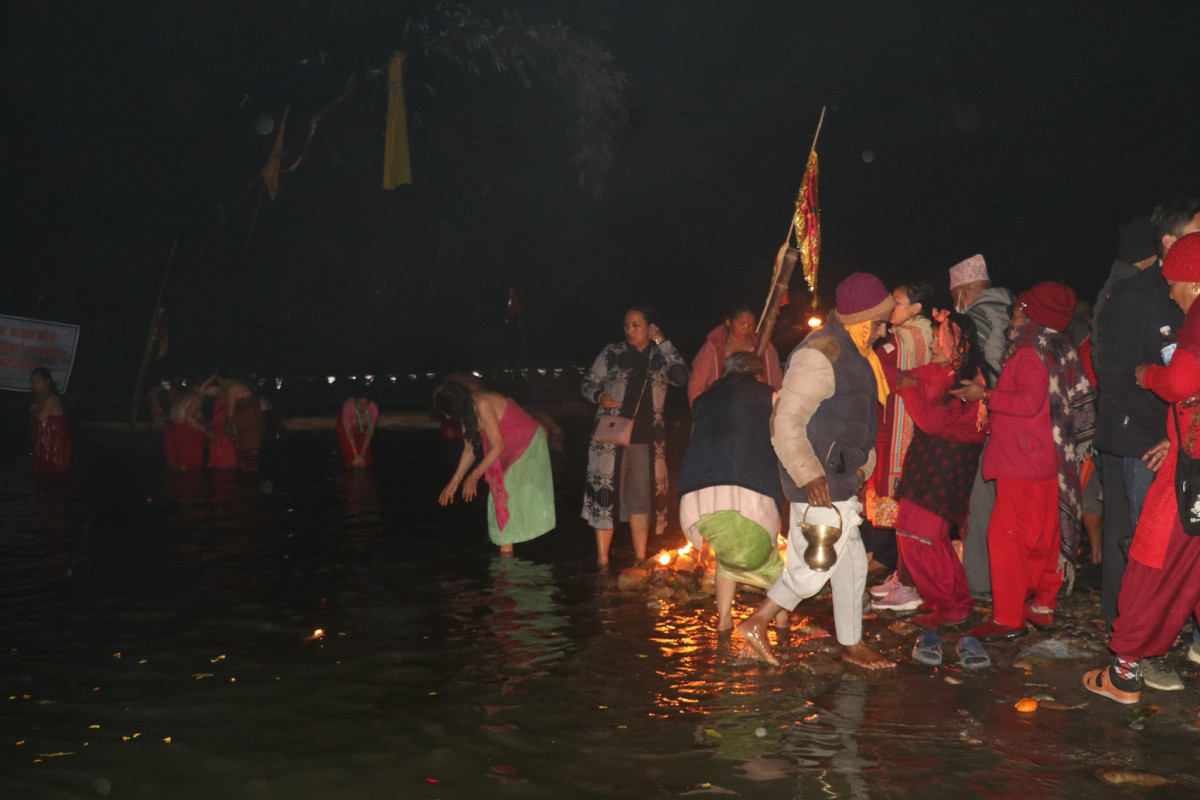 देवघाटमा आज माघे सक्रान्ति मेला : हजारौँ भक्तजन सहभागी