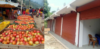 केन्द्रले बजेट रोक्दा इच्छाकामनाको विकासमा असर, तरकारी संकलन केन्द्र अलपत्र