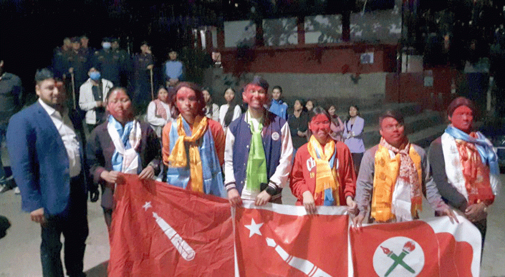आँबुखैरेनी क्याम्पसको स्ववियु सभापतिमा गठबन्धनबाट अखिल(क्रान्तिकारी)का निशान मगर निर्वाचित