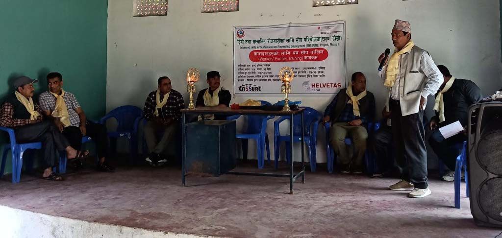 हेल्भेटासको सहयोगमा मुग्लिनमा ९६ घण्टे ‘फ्रन्ट अफिस रिसेप्सन तालिम’ सुरु
