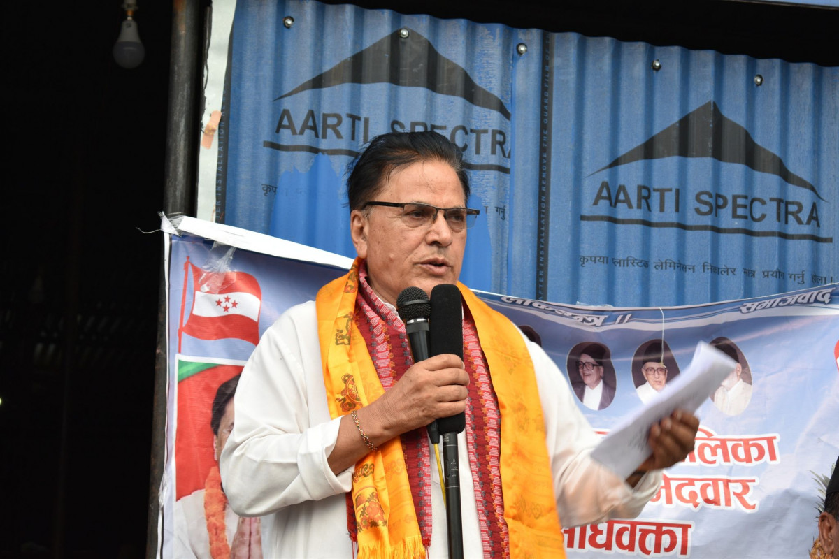 कांग्रेसका विद्रोही नेता जगन्नाथ पौडेलको समर्थन ‘घण्टी’लाई