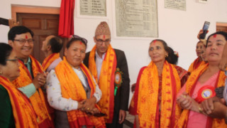 कुरिनटारको इच्छाकामना मन्दिरमा धर्मशाला निर्माण, प्रदेश सांसद कृष्ण सिलवालद्वारा उद्घाटन