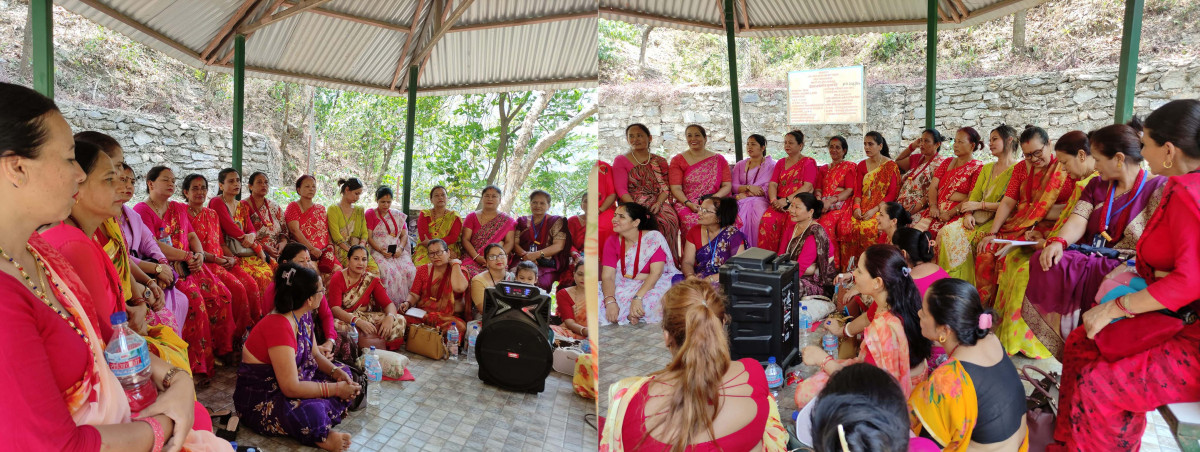 त्रिशक्ति महिला जागरण समूह आँबुखैरेनी चौथो अधिवेशन सम्पन्न, अध्यक्षमा विष्णुमाया घिमिरे चयन