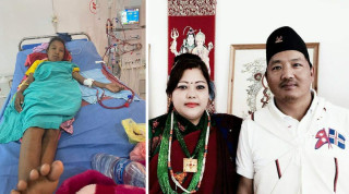 मृगौला पिडितको उपचारार्थ आइसल्याण्ड निवासी मुग्लिनकी पारु गुरुङद्वारा १० हजार आर्थिक सहयोग
