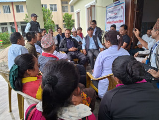 इच्छाकामना र आँबुखैरेनी गाउँपालिकामा शिक्षक महासंघको धर्ना र ज्ञापनपत्र