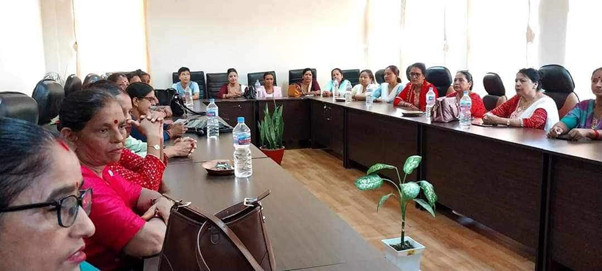 भरतपुर महानगरका सहरी क्षेत्रका महिलालाई कौशी खेती तालिम